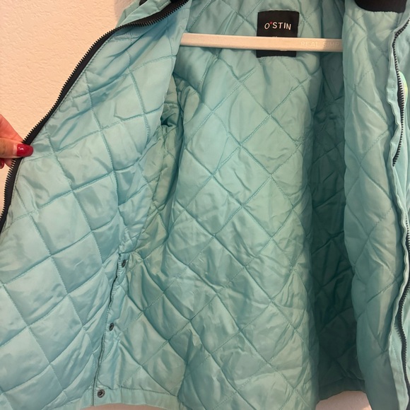 O’STIN Fall /Mild Winter Hooded Jacket in Teal Color. Size Toddler 4-5. - Picture 12 of 17